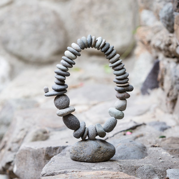 Dovecove Angus Stone Abstract Garden Art & Reviews Wayfair Canada